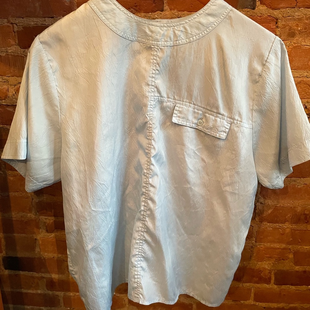 Light Blue Short Sleeve Shirt